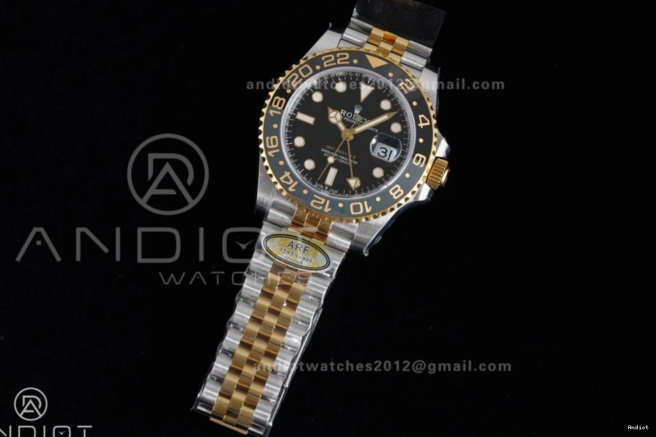 Edition Dial New V2 SH3285 II Master Bracelet SS GMT Black 126713 on GRNR Best ARF YG Jubilee 0419